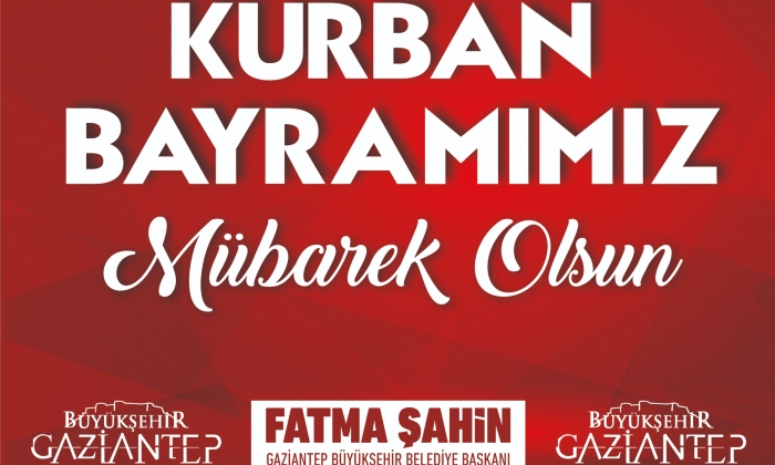 Fatma Şahin'nden Kurban bayram mesajı
