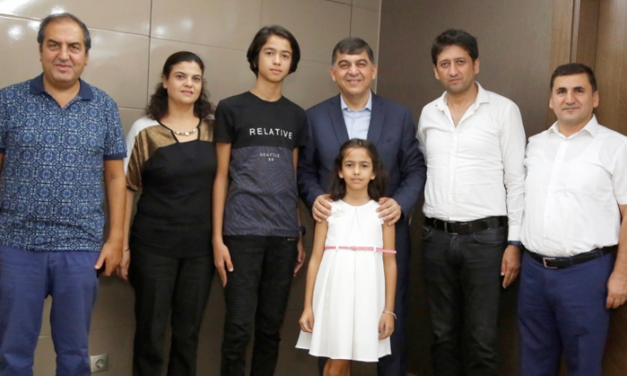 LGS birincisinden Fadıloğlu’na ziyaret