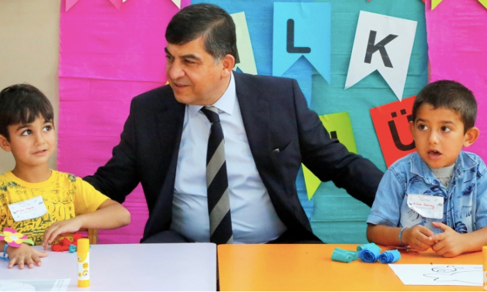 Şehitkamilli miniklerin eğitim hayatı başladı