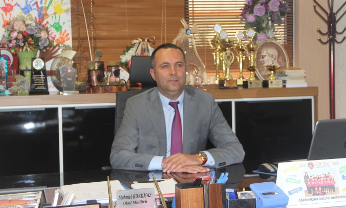 Uygar Koleji basın mensupları ile buluştu