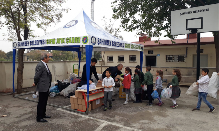 Okullara sıfır atık projesi