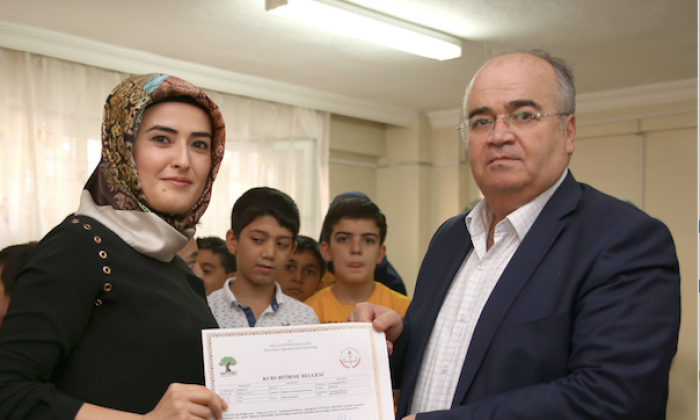 Şehitkamilli kadınlar bilgisayar öğreniyor