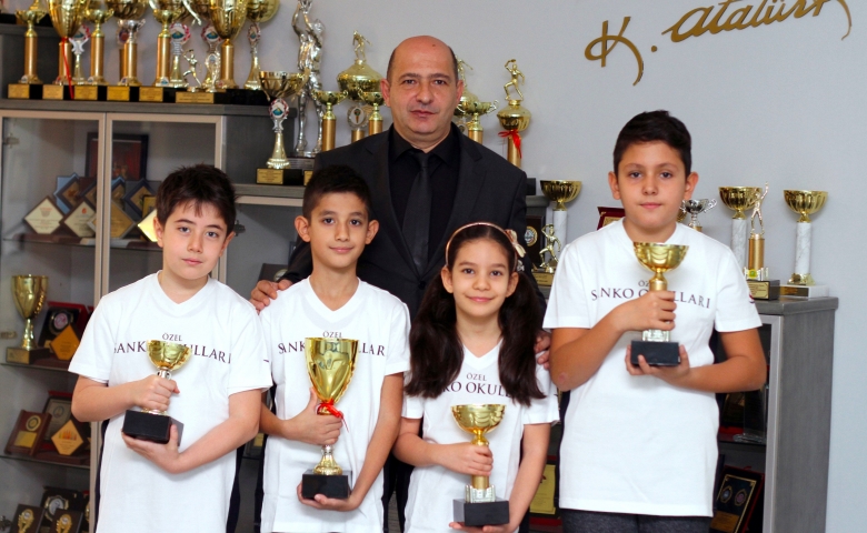 Özel Sanko Okulları'ndan satranç başarısı