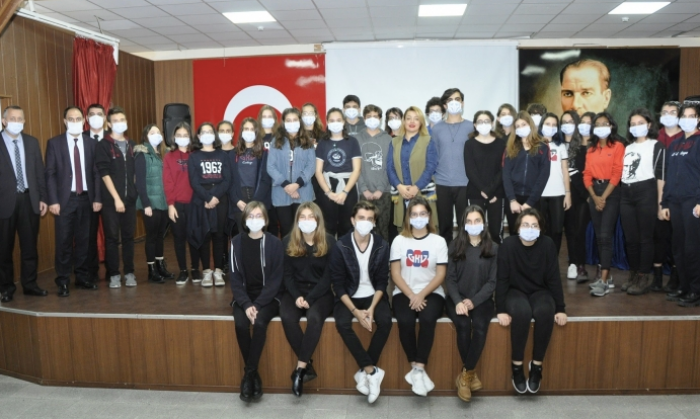 Cemil Alevli Koleji lösemili çocukları unutmadı