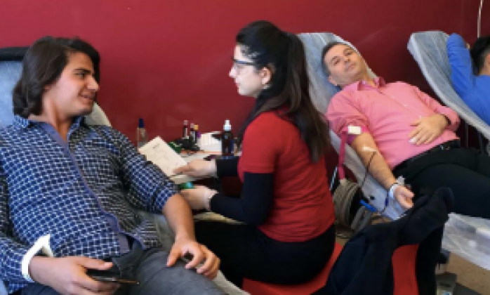 Nizip Meslek Yüksekokulu'ndan kan bağışı