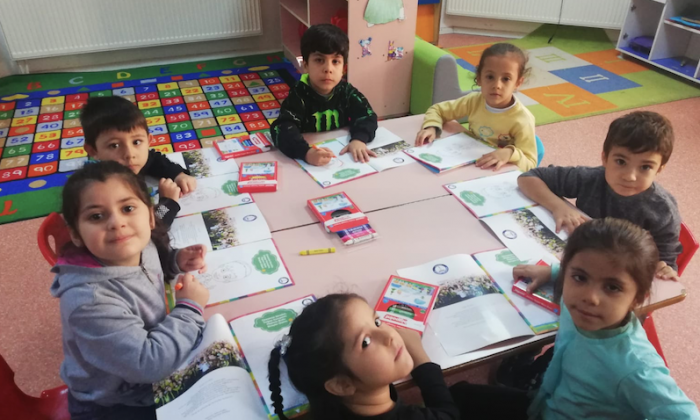 Eğlenerek öğreniyorlar