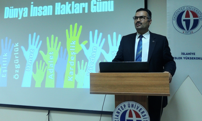 İslahiye MYO'da insan hakları konuşuldu