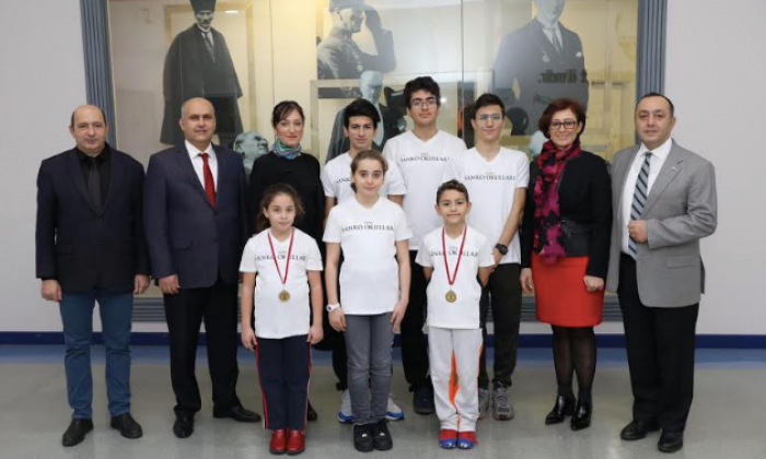SANKO Okullarından satranç başarısı