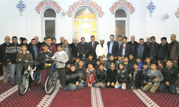 Camiye giden çocuklara ödül