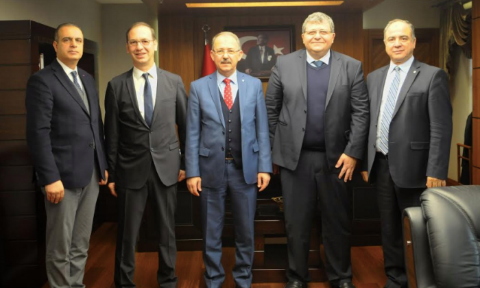 KISBÜ Rektörü'nden SANKO Üniversitesine ziyaret