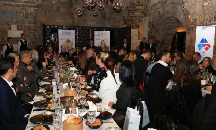 Gaziantep'in eğitim camiası HKÜ’nün yemeğinde buluştu
