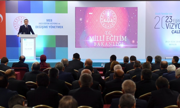 Bakan Selçuk 2023 Eğitim Vizyonu ve Değişimi Yönetmek Çalıştayı´nda konuştu