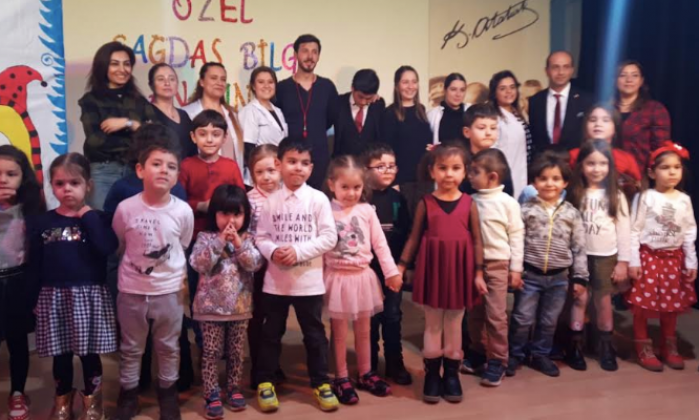 Özel Çağdaş Bilgi Okulları Anaokulu'nda 100'üncü gün etkinliği