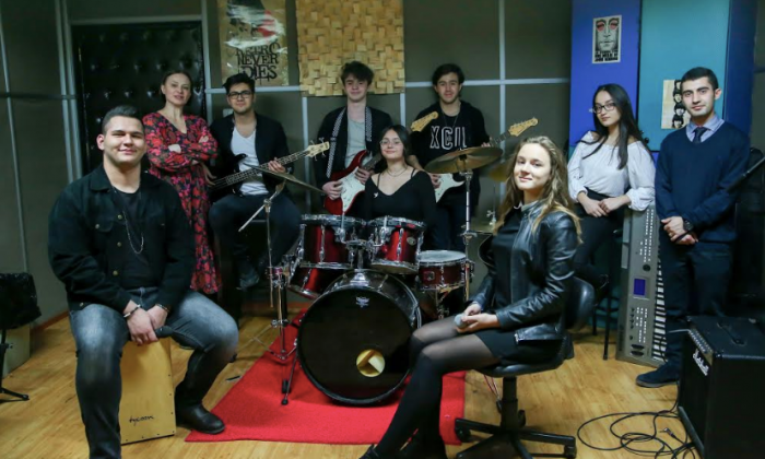 GKV Rock Grubu Fizy Müzik Yarışmasına hazırlanıyor