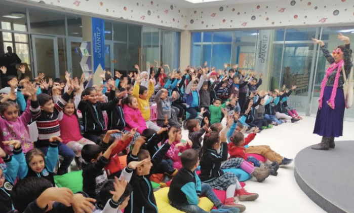 Yazar Tülin Kozikoğlu çocuklarla buluştu