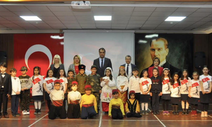 GKV Özel İlkokulu İstiklal Marşı Oratoryosu ’nu Sahneledi