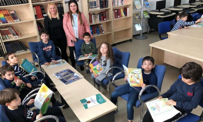 GKV’li Minik Kitap Kurtları Kütüphanede