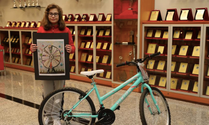 SANKO OKULLARI ÖĞRENCİSİ RESİMDE İL BİRİNCİSİ OLDU