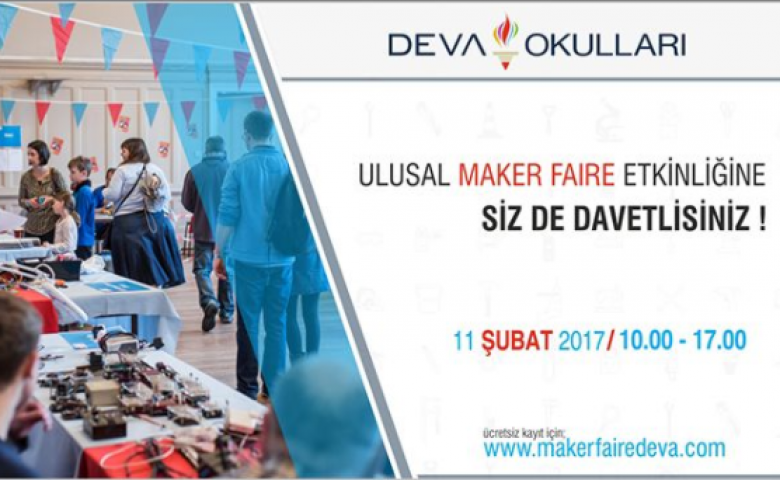 Bölgenin En Büyük Etkinliği “Maker Faire” Deva Okullarında!
