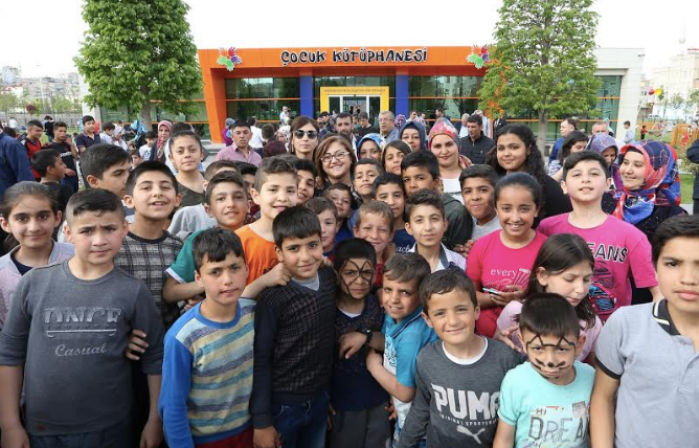 Çocuk Kütüphanesi'ne yoğun ilgi