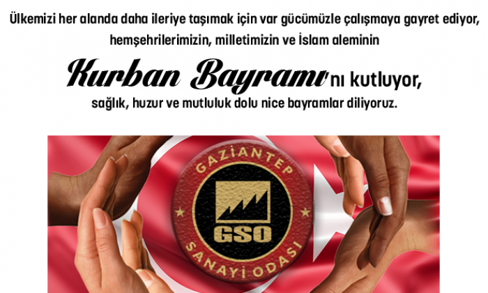 GSO'dan Kurban Bayramı mesajı
