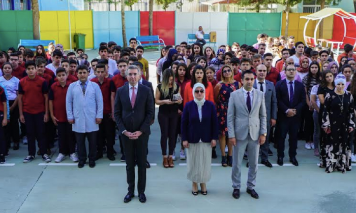 Erdem Kolejinde yeni eğitim-öğretim ders zili çaldı