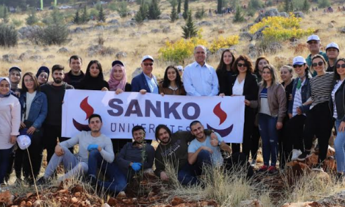 SANKO Üniversitesi "geleceğe nefes" kampanyasına katıldı