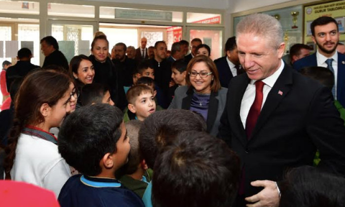 Gaziantep’te bir okul daha eğitim öğretime hazır