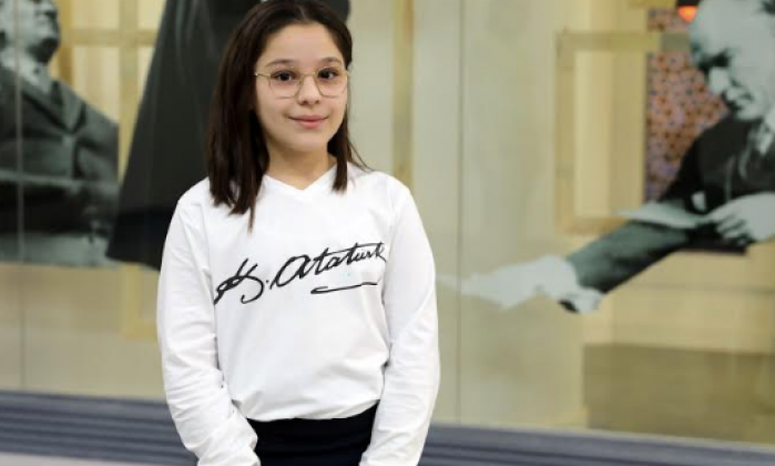 SANKOLU öğrenci Nejla Doğa Erkol Türkiye birincisi oldu