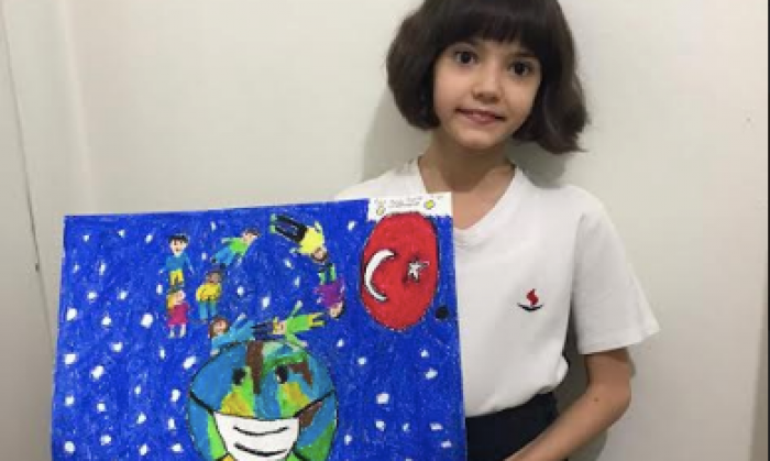 SANKO Okulları öğrencilerinin resim başarısı