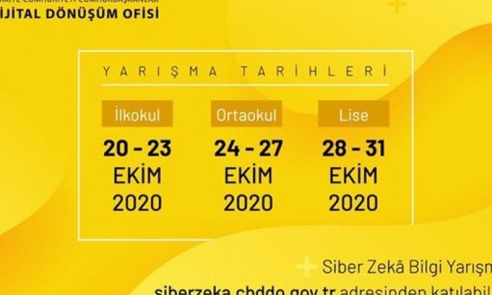 Siber zekada son saatler