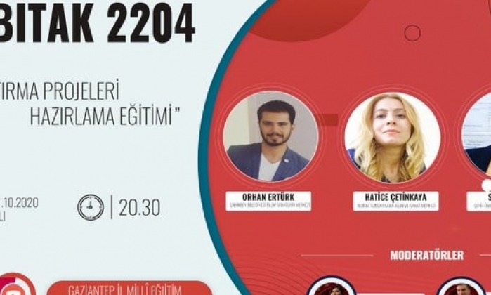 Gaziantep’te TÜBİTAK 2204