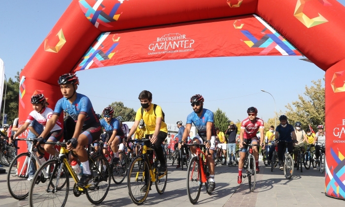 GAZİANTEP - 29 Ekim bisiklet turu