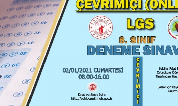 2 Ocak’ta deneme sınavı
