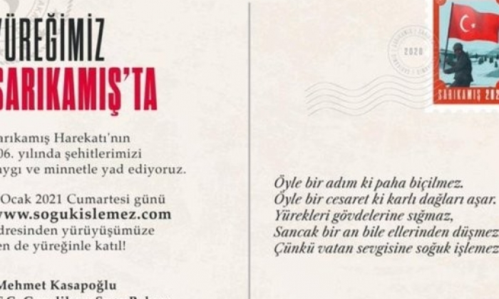 Sarıkamış online anılıyor