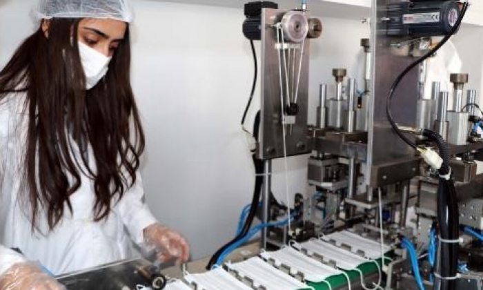 Gaziantep’ten maske makinesi