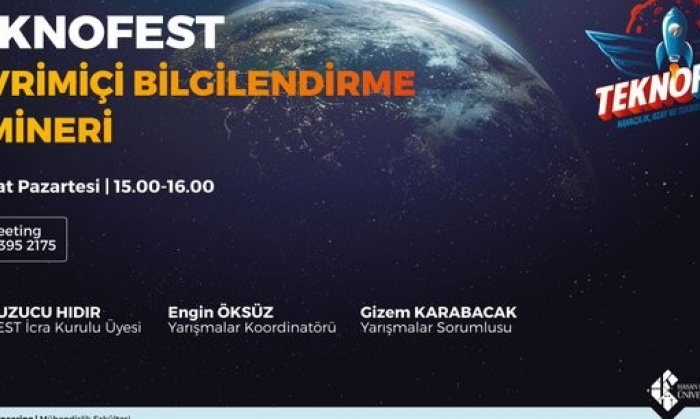 Online TEKNOFEST semineri