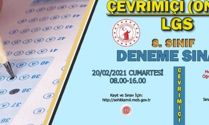 LGS deneme sınavı