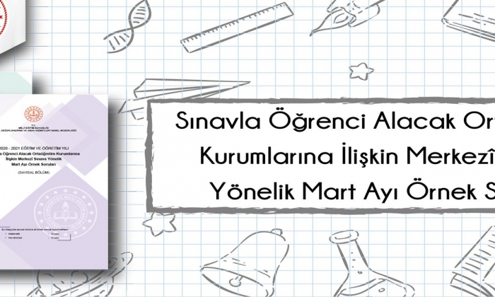 45 örnek LGS sorusu