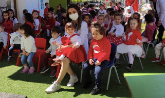 Hayat Kreş ve Anaokulunda 23 Nisan Coşkusu
