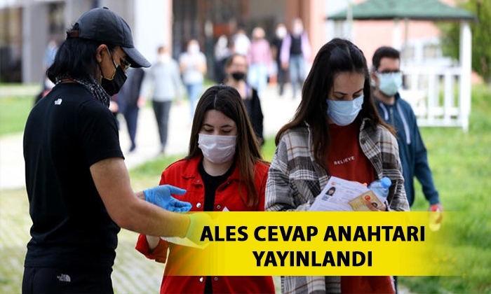 ALES cevap anahtarı yayınlandı