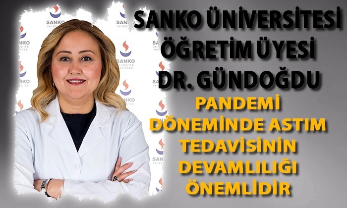 Gündoğdu, “Pandemi döneminde astım tedavisinin devamlılığı önemlidir”