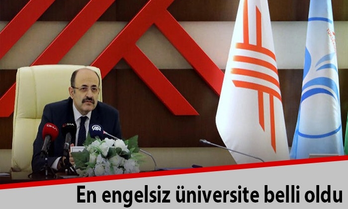 En engelsiz üniversite belli oldu