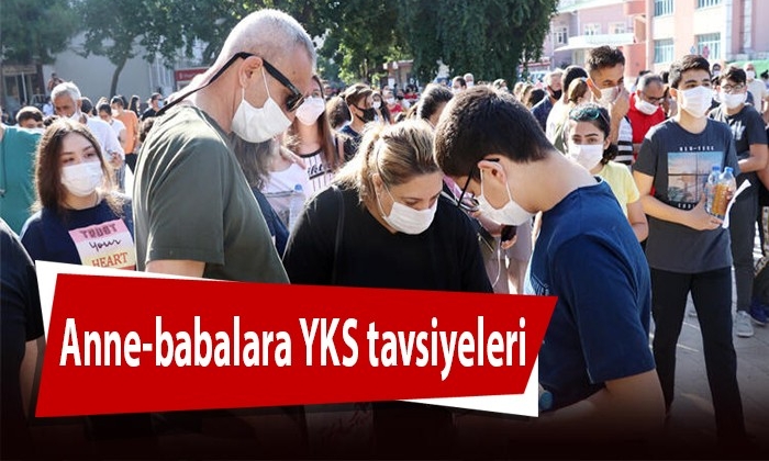 Anne-babalara YKS tavsiyeleri