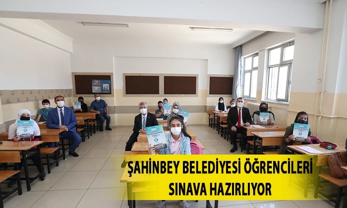 Şahinbey Belediyesi öğrencileri sınava hazırlıyor