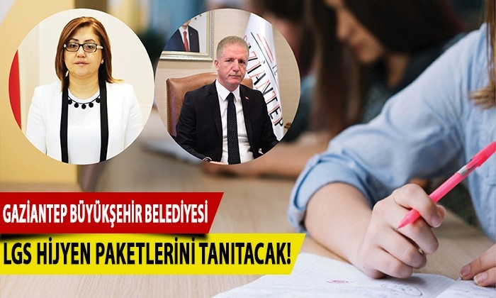 Büyükşehir, LGS hijyen paketlerini tanıtacak!