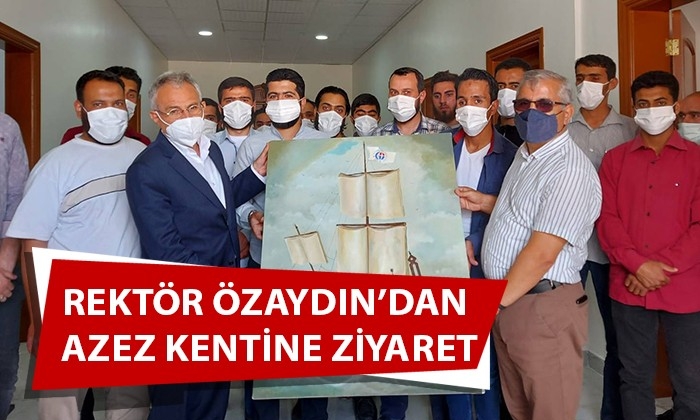 Rektör Özaydın’dan Azez kentine ziyaret