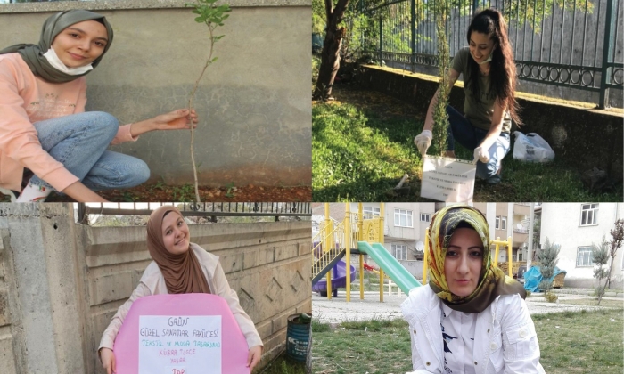 Bir fidan bin nefes projesiyle fidanlar toprakla buluştu