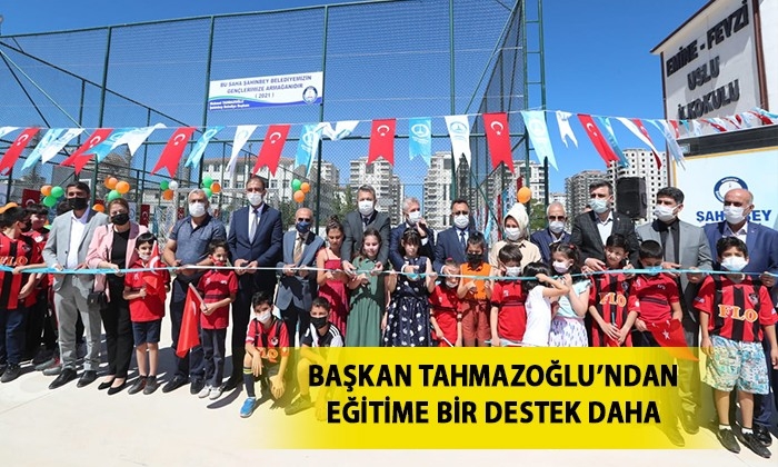 Başkan Tahmazoğlu’ndan eğitime bir destek daha