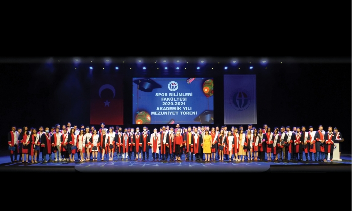 GAÜN’lü sporcular mezun oldu